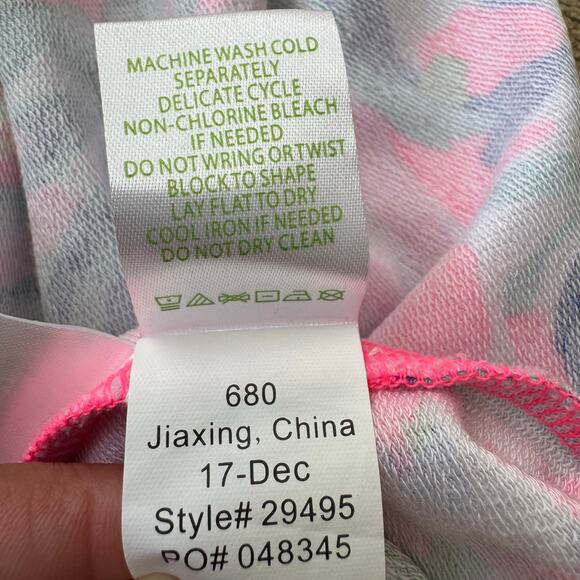 Lilly Pulitzer Gumbo Limbo TAMMY TSHIRT DRESS French Terry UPF50+ Giraffes Small - Picture 3 of 8